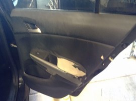 2008 HONDA ACCORD, BLACK, EX-L, 2.4, AT,A25145
